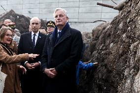 Michel Barnier visits WW1 Museum in Meaux - France