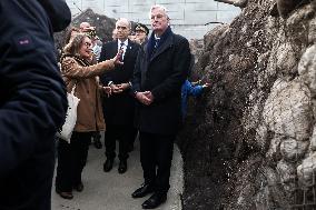 Michel Barnier visits WW1 Museum in Meaux - France