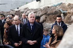 Michel Barnier visits WW1 Museum in Meaux - France