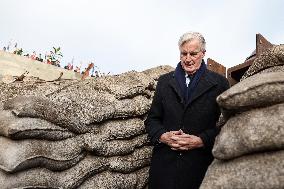 Michel Barnier visits WW1 Museum in Meaux - France