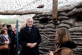 Michel Barnier visits WW1 Museum in Meaux - France