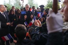 Michel Barnier visits WW1 Museum in Meaux - France