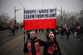 Poland Celebrates 106th Independence Day