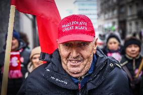 Independence Day March In Warsaw, Poland