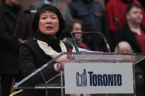 Remembrance Day In Toronto, Canada