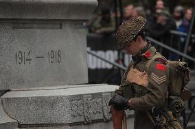 Remembrance Day In Toronto, Canada