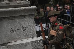 Remembrance Day In Toronto, Canada