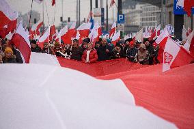 106th Poland's Independence Day In Warsaw.