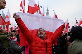 106th Poland's Independence Day In Warsaw.