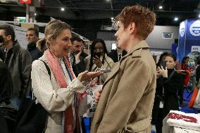 French Minister Of Labor And Employment Visits The ''Made In France'' Fair In Paris