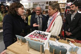 French Minister Of Labor And Employment Visits The ''Made In France'' Fair In Paris