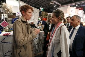 French Minister Of Labor And Employment Visits The ''Made In France'' Fair In Paris