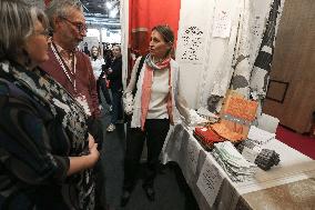 French Minister Of Labor And Employment Visits The ''Made In France'' Fair In Paris