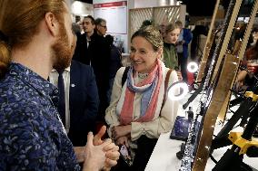 French Minister Of Labor And Employment Visits The ''Made In France'' Fair In Paris