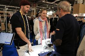 French Minister Of Labor And Employment Visits The ''Made In France'' Fair In Paris