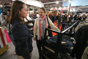 French Minister Of Labor And Employment Visits The ''Made In France'' Fair In Paris