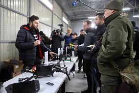 Presentation of Ukrainian versions of  Chinese Mavic drone