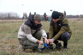 Presentation of Ukrainian versions of  Chinese Mavic drone