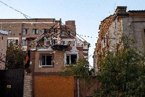 Russian shelling affects Kherson