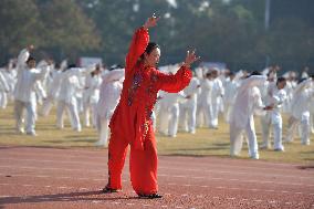 2024 National Fitness Qigong Exhibition in Fuyang