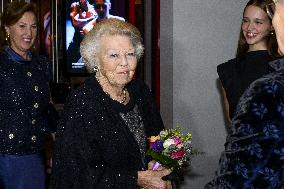 Princess Beatrix Attends Dutch Ballet Gala - Amsterdam