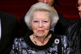 Princess Beatrix Attends Dutch Ballet Gala - Amsterdam