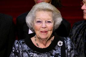 Princess Beatrix Attends Dutch Ballet Gala - Amsterdam