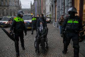 Dozens Detained After Protesters Defy Ban - Amsterdam