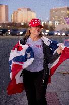 Trump Supporters Celebrate Election Win - Virginia