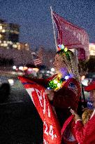 Trump Supporters Celebrate Election Win - Virginia