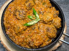 Preparation Of Beef Malai Kofta Curry