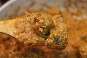 Preparation Of Beef Malai Kofta Curry