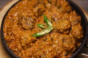 Preparation Of Beef Malai Kofta Curry