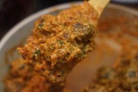 Preparation Of Beef Malai Kofta Curry