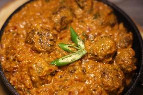 Preparation Of Beef Malai Kofta Curry