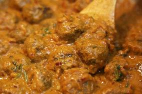 Preparation Of Beef Malai Kofta Curry