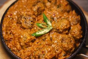 Preparation Of Beef Malai Kofta Curry