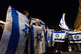 Demonstration Against Anti-semitic Violence In Rome