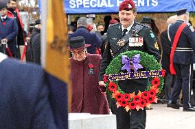 Remembrance Day Ceremonies In Brampton, Canada