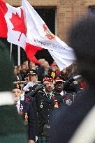 Remembrance Day Ceremonies In Brampton, Canada