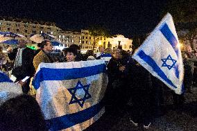 Demonstration Against Anti-semitic Violence In Rome