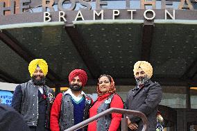 Remembrance Day Ceremonies In Brampton, Canada