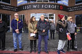 Remembrance Day Ceremonies In Brampton, Canada