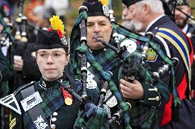 Remembrance Day Ceremonies In Brampton, Canada