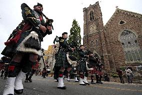 Remembrance Day Ceremonies In Brampton, Canada