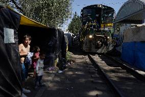 Migrants Stranded In Mexico City