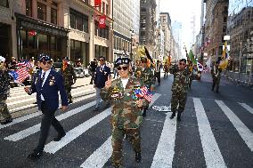 2024 NYC Veterans Day Parade