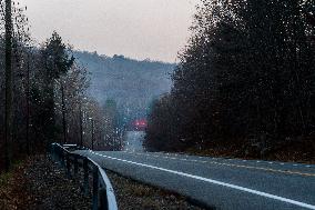 Wildfires Along The New York And New Jersey Border