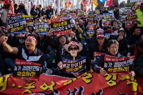 Hundreds Of Farmers Rally In Yeouido Demanding Agricultural Reform