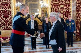 The King Receives Ambassadors - Spain